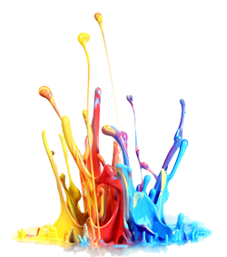 color liquid drop